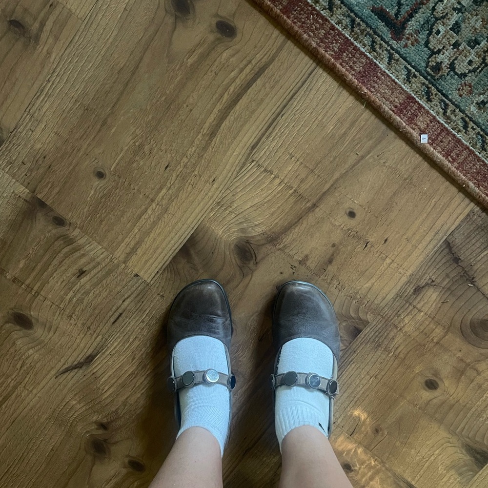 NAOT brown maryjane’s size 41